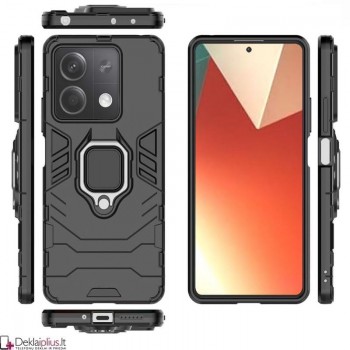 Sustiprintas dėklas 4in1 - juodas (Xiaomi Redmi Note 13 5G) Sustiprintas dėklas 4in1 - juodas (Xiaomi Redmi Note 13 5G)